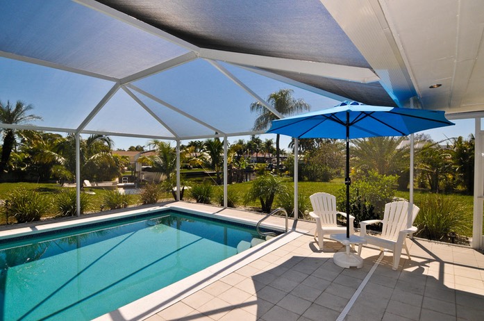 Villa Casa Blue Cape Coral FL-large-025-Pool and Lanai-1500x997-72dpi